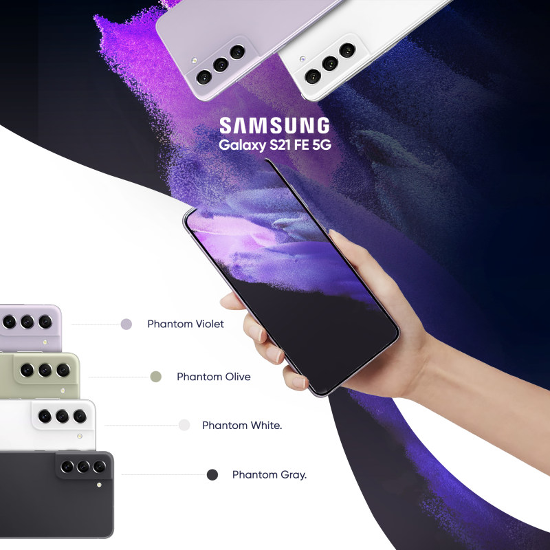 گوشی موبایل سامسونگ مدل Galaxy S21 FE 5G دو سیم‌ کارت ظرفیت 256 گیگابایت و رم 8 گیگابایت